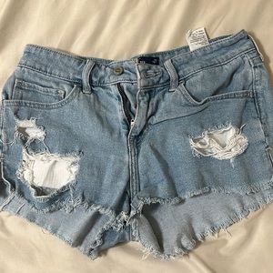 Hollister distressed shorts